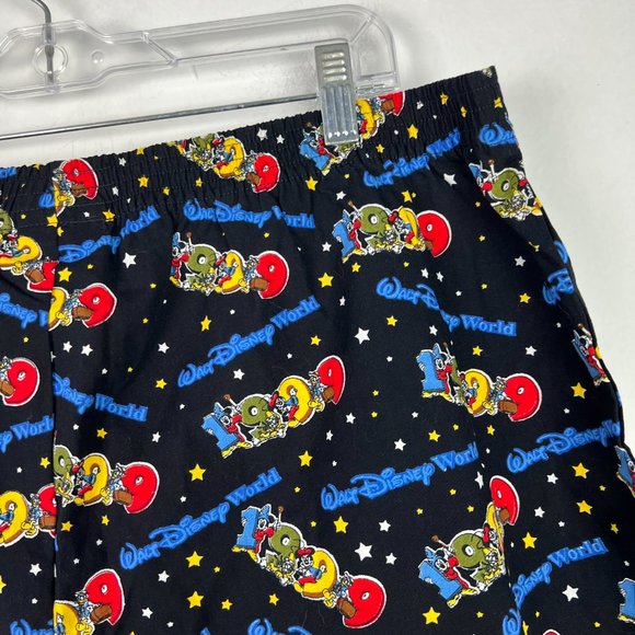 NWT Vintage Walt Disney World 1999 Pajama Shorts Sleep Boxer Size Large L D2629 - Picture 12 of 14